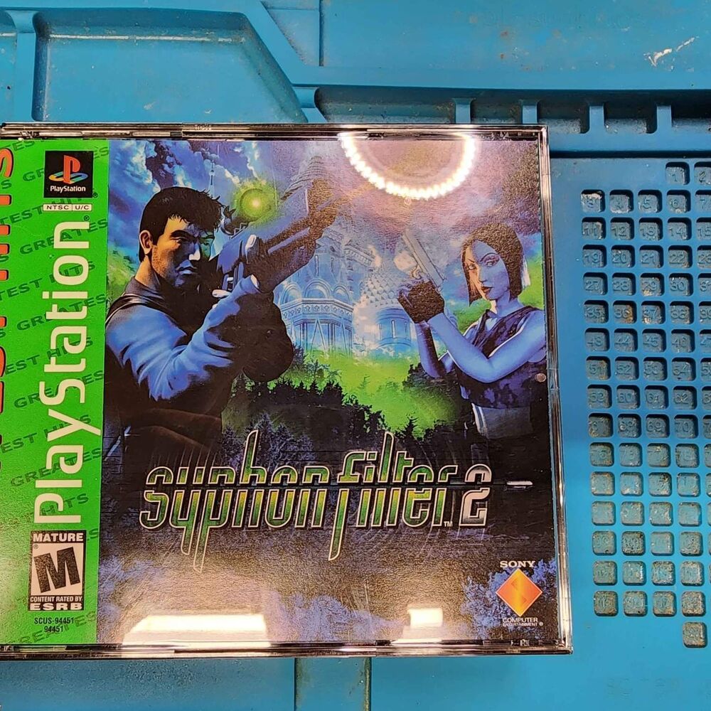 Syphon Filter for Sony Playstation Greatest Hits Mint Condition